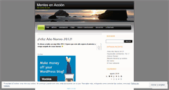 Desktop Screenshot of mentesenaccion.wordpress.com
