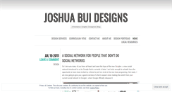 Desktop Screenshot of joshuabui.wordpress.com