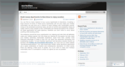 Desktop Screenshot of marinalimo.wordpress.com
