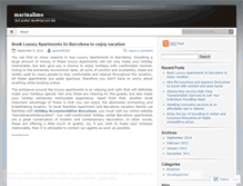 Tablet Screenshot of marinalimo.wordpress.com