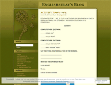 Tablet Screenshot of englishsulay.wordpress.com