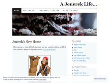 Tablet Screenshot of jenerek.wordpress.com