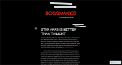 Desktop Screenshot of bossman103.wordpress.com