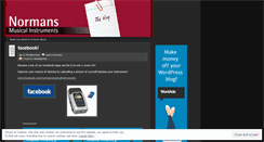Desktop Screenshot of normansblog.wordpress.com