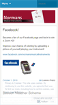 Mobile Screenshot of normansblog.wordpress.com