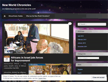 Tablet Screenshot of newworldchronicles.wordpress.com
