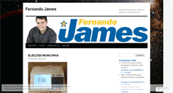 Desktop Screenshot of fernandojames.wordpress.com