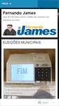 Mobile Screenshot of fernandojames.wordpress.com
