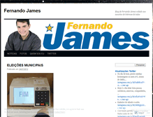 Tablet Screenshot of fernandojames.wordpress.com