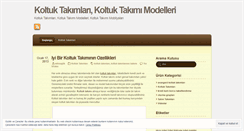 Desktop Screenshot of koltuktakimlari.wordpress.com