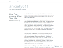 Tablet Screenshot of anxiety011.wordpress.com