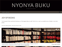 Tablet Screenshot of nyonyabuku.wordpress.com
