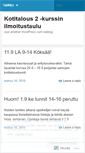 Mobile Screenshot of kotitalous2.wordpress.com
