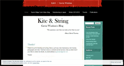 Desktop Screenshot of gavinwisdom.wordpress.com