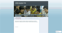 Desktop Screenshot of cecesvolunteers.wordpress.com