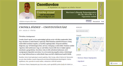 Desktop Screenshot of csontkovacs.wordpress.com