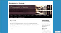 Desktop Screenshot of compositorescariocas.wordpress.com