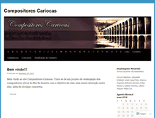 Tablet Screenshot of compositorescariocas.wordpress.com