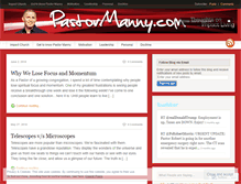 Tablet Screenshot of mannyrivera.wordpress.com