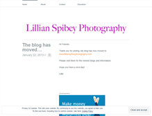 Tablet Screenshot of lillianspibeyphotography.wordpress.com