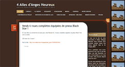 Desktop Screenshot of 4ailesdangesheureux.wordpress.com