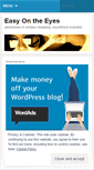 Mobile Screenshot of easyontheeyes.wordpress.com