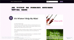 Desktop Screenshot of lamikbeauty.wordpress.com