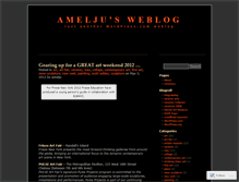 Tablet Screenshot of amelju.wordpress.com