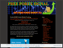 Tablet Screenshot of forexsignalgratis.wordpress.com