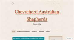 Desktop Screenshot of chevreherd.wordpress.com
