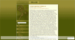 Desktop Screenshot of islam888.wordpress.com