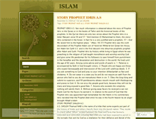 Tablet Screenshot of islam888.wordpress.com