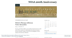 Desktop Screenshot of noaa200.wordpress.com
