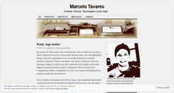 Desktop Screenshot of marcelotavares.wordpress.com