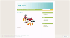 Desktop Screenshot of ncbshop.wordpress.com