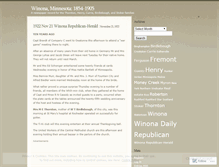 Tablet Screenshot of fnarf.wordpress.com