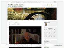 Tablet Screenshot of harriedmystic.wordpress.com