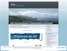 Tablet Screenshot of elfarodelared.wordpress.com