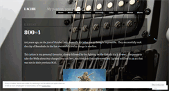 Desktop Screenshot of lachiemusic.wordpress.com