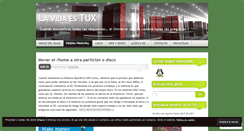 Desktop Screenshot of lavidaestux.wordpress.com