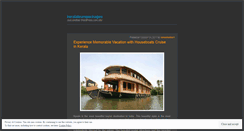 Desktop Screenshot of keralatourspackages.wordpress.com