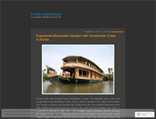 Tablet Screenshot of keralatourspackages.wordpress.com