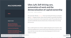 Desktop Screenshot of maltadreamer.wordpress.com
