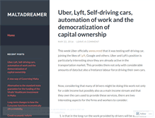 Tablet Screenshot of maltadreamer.wordpress.com