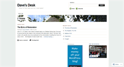 Desktop Screenshot of davesermon.wordpress.com