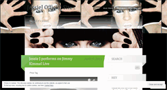 Desktop Screenshot of jessiejofficial.wordpress.com