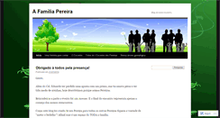 Desktop Screenshot of afamiliapereira.wordpress.com