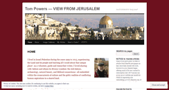 Desktop Screenshot of israelpalestineguide.wordpress.com