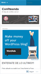 Mobile Screenshot of confiteando.wordpress.com