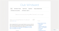 Desktop Screenshot of clubwindward.wordpress.com